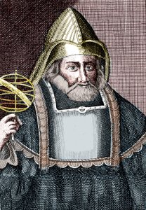 Porträt von Hermes Trismegistos.