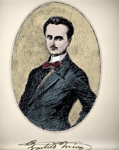Porträt von Ippolito NIEVO (1831-61), italienischer Schriftsteller und Patriot von Unknown artist