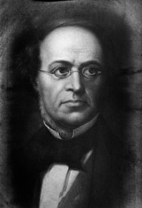 Porträt von Jacques Halévy (Stich) von Unknown artist