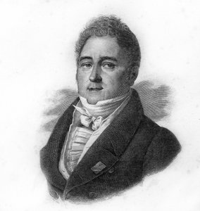 Porträt von Jacques Laffitte (1767-1844), französischer Bankier und Politiker, Gravur des 19. Jahrhunderts von Unknown artist