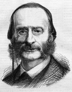 Porträt von Jacques Offenbach von Unknown artist