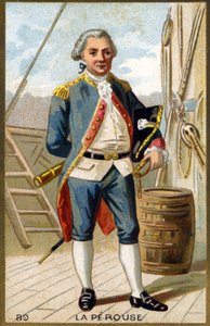 Porträt von Jean-Francois Galaup, Graf von La Perouse