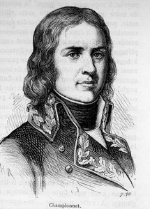 Porträt von Jean Etienne Championet (1762-1800), französischer General, er nahm an den Revolutionsfeldzügen teil von Unknown artist