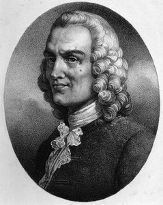 Porträt von Jean Philippe (Jean-Philippe) Rameau (1683-1764) von Unknown artist