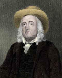 Porträt von Jeremy Bentham (1748-1832), britischer Philosoph, Moralist und Gesetzgeber von Unknown artist