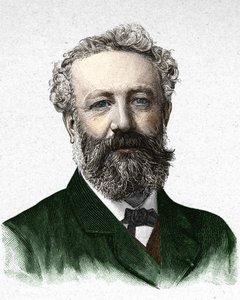 Porträt von Jules Verne, französischer Schriftsteller (1828-1905) von Unknown artist