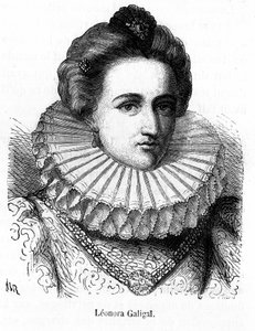 Porträt von Leonora Dori (oder Dosi) genannt Galigai, Marschallin d