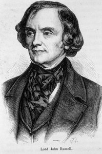 Porträt von Lord John Russel von Unknown artist