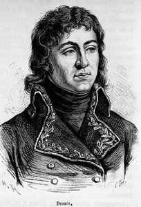 Porträt von Louis Charles Antoine Desaix de Veygoux (1768-1800), französischer General. von Unknown artist