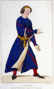 Porträt von Ludwig II. der Stammler oder der Faule (846-879) von Unknown artist