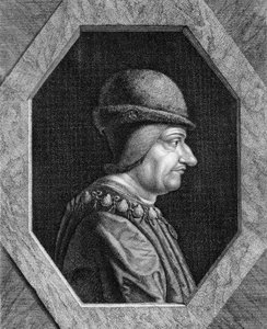 Porträt von Ludwig XI. (1423 - 1483), König von Frankreich von Unknown artist