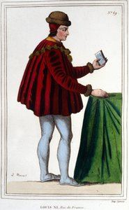 Porträt von Ludwig XI. (1423-1483), König von Frankreich von Unknown artist
