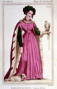 Porträt von Madeleine von Frankreich (1443 - 1495), Gräfin von Foix