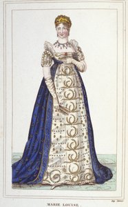 Porträt von Marie Louise von Habsburg-Lothringen. Kaiserin der Franzosen (Wien)
