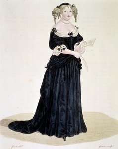 Porträt von Marie de Rabutin-Chantal, Marquise de Sévigné, genannt Madame de Sévigné (1626-1696), Schriftstellerin