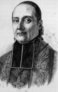 Porträt von Monsignore Sibour, französischer Prälat (1792 -1857)