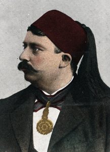 Porträt von Naceur Bey (Mohamed el-Naceur Bey) (1855-1922) Bey von Tunis