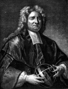 Porträt von Nicolas Saunderson (1682 - 1739), blind, Professor für Mathematik an der Universität Cambridge. Gravur