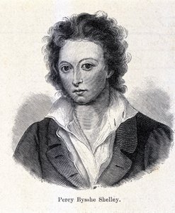 Porträt von Percy Bysshe Shelley, britischer Dichter (1792-1822)