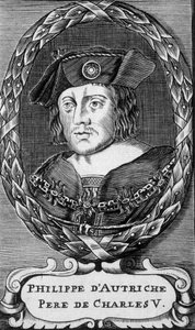 Porträt von Philipp von Österreich, Vater von Karl V. - n.d.