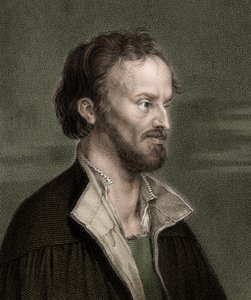 Porträt von Philipp Melanchthon (Philipp Melantone oder Melanchthon oder Schwartzerd) von Unknown artist