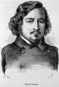 Porträt von Pierre Leroux, französischer Philosoph, Publizist und Politiker (1797 - 1871)