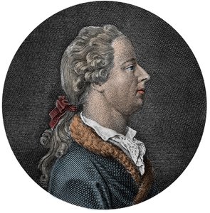 Porträt von Pietro Verri (1728-1797), italienischer Ökonom - Gravur