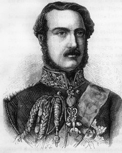 Porträt von Prinz Albert, Prinz von England und Irland (1819-1861).