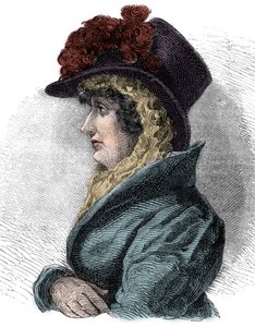 Porträt von Königin Caroline von Braunschweig (1768-1821), Ehefrau von Georg IV., König von England - Caroline von Braunschweig, Königin von Großbritannien und Irland (1768-1821), Gemahlin von Georg IV. von Unknown artist