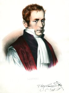 Porträt von Rene Laennec (1781-1826), französischer Arzt von Unknown artist