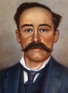 Porträt von Robert Edwin Peary, amerikanischer Arktisforscher.