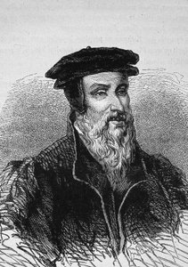 Porträt von Robert Estienne (1503 - 1559), französischer Drucker