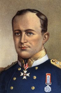 Porträt von Robert Falcon Scott, Kapitän der Marine und britischer Antarktisforscher - 20. Jahrhundert von Unknown Artist