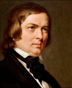 Porträt von Robert Schumann, deutscher Komponist