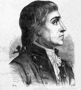 Porträt von Rouget de Lisle