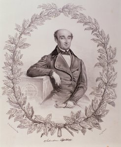 Porträt von Salvatore Taglioni (Gravur)