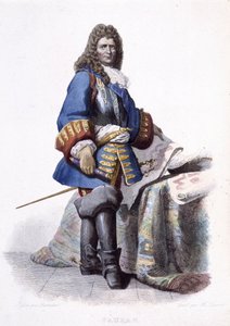 Porträt von Sébastien Le Prestre de Vauban, Marschall von Frankreich und Militäringenieur von Unknown artist