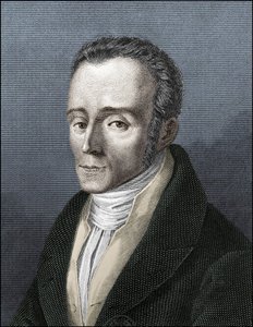 Porträt von Silvio Pellico, italienischer Schriftsteller. von Unknown artist