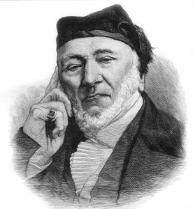 Porträt von Sir Moses Montefiore (1784-1885), englischer Bankier und Philanthrop italienischer Herkunft. Gravur von 1885