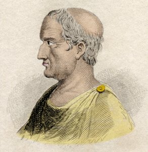 Porträt von Solon, Gesetzgeber und Dichter von Athen (ca. 640-ca. 588 v. Chr.) von Unknown artist
