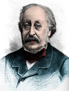 Porträt von Stephen Heller (1813-1888) ungarischer Pianist, Lehrer und Komponist - Gravur 1888 von Unknown artist