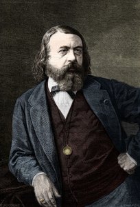 Porträt von Theophile Gautier (1811-1872), französischer Schriftsteller