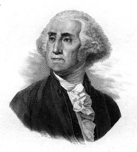 Porträt von Washington von Unknown artist