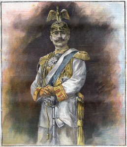 Porträt von Wilhelm II. (1859 - 1941).