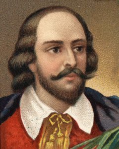 Porträt von William Shakespeare (1564-1616), englischer Schriftsteller.
