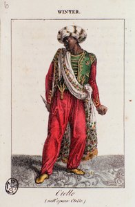 Porträt von Winter, in Othello, Oper von Gioacchino Rossini von Unknown artist