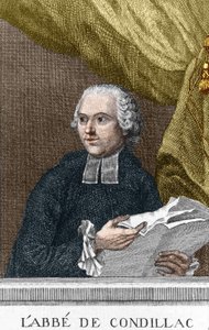 Porträt von Abbe Etienne Bonnot de Condillac, französischer Philosoph von Unknown artist