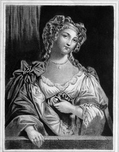 Porträt der Herzogin von Fontanges (1661 - 1681), Favoritin von Ludwig XIV