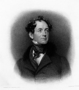 Porträt des irischen Dichters Thomas Moore (1779-1852)