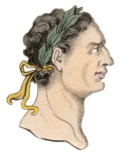 Porträt des römischen Kaisers Domitian (Titus Flavius Domitianus) (51-96 n. Chr.)